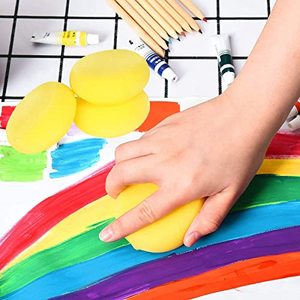 Spugne Rotonde da 3 Pollici ad Alto Assorbimento, Colore Personalizzabile, <span class=keywords><strong>per</strong></span> Pittura ad Acquerello, Arte, Artigianato, Ceramica, Pittura su Viso - Product Image 5