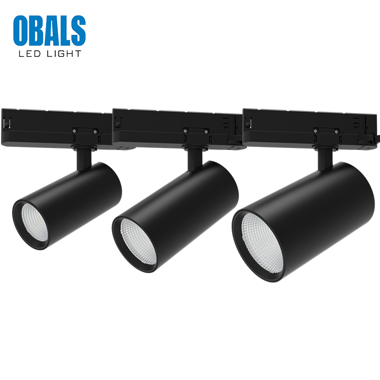 OBALS 2700K 3000K 5000K CCT Регулируемый алюминиевый фокус современный рельсовый светодиодный Трековый светильник