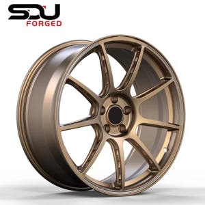 Nuevo diseño de alta calidad 17 a 24 pulgadas mate <span class=keywords><strong>bronceador</strong></span> Hot Wheels ruedas de aleación de coche cromo 20x9,0 ruedas forjadas 5x112 para S3 S4 S5 - Product Image 1