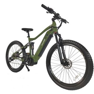 Bicicleta Eléctrica de Montaña Arrow Wolf 48V17A 1000W con Motor Central, Modelo Verde T1 - Product Image 2