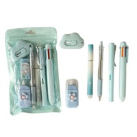 Ensemble de papeterie 7 pièces au design élégant pour la rentrée scolaire et les cadeaux de remise de diplôme, fournitures scolaires