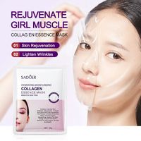 Nouveaux correcteurs de pigmentation, masque facial en collagène cristallin, acide hyaluronique, or, soin nourrissant de la peau, masque facial