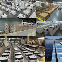 Systèmes solaires hybrides hors réseau pour la maison, kit 15 kW 15 kVA 20 kW 20 kVA, onduleur, panneau solaire, système énergétique complet pour la maison