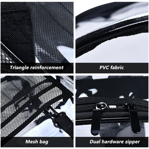 2023 Custom Mochilas Stylish Outdoor College Student <strong>Women</strong> Kids clear Transparent Pvc <strong>Waterproof</strong> Back Pack School Bags <strong>Backpack</strong> - Product Image 6