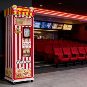 Máquina de Palomitas de Maíz Eléctrica Automática Naughty Dog, 220V, Nueva, 1800W, Enchufe Personalizado, 1 Año de Garantía, 190x50x46cm, para Cine y Comercio - Product Image 1