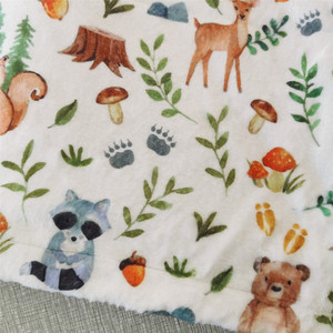 ผ้าห่อตัวเด็กทารกแบบสั่งทำขายส่ง ผ้าห่มมิงกี้ลายจุด ผ้าห่อตัวเด็กทารกแบบมัสลิน - Product Image 5