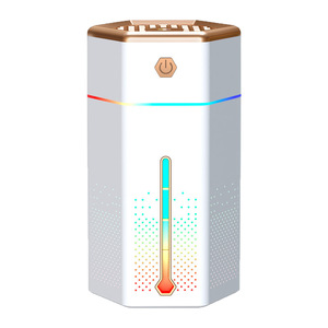 เครื่องเพิ่มความชื้นในอากาศ USB ขนาดเล็กแบบพกพาพร้อมหัวพ่นไฟตั้งโต๊ะในบ้านและเครื่องฟอกอากาศในรถยนต์สำหรับห้องนอน - Product Image 2