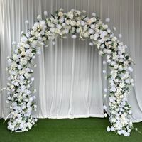 Arche de toile de fond de mariage, décoration de scène de mariage, support floral pour fête de mariage