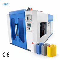 Machine de moulage par soufflage HDPE pour la fabrication de bidons de 20 L pour produits chimiques et lubrifiants, avec une structure robuste et stable