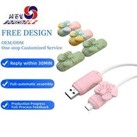 Câble de charge ultra-rapide USB vers Type-C, câble de données en PVC pour téléphones mobiles Android, vente en gros d'usine