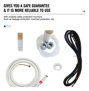 Climatiseur mural split à pompe à chaleur OEM Premium 220V R410A de 1 tonne pour hôtel, système de climatisation à haute efficacité énergétique - Product Image 6