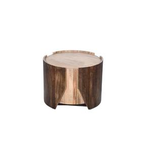 Natural & Dark <b>Brown</b> Mango Wood Modern Side <b>Table</b> Handmade Eco-Friendly Durable Living Room Furniture - Product Image 6