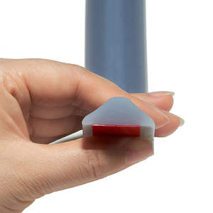 Kan Worden Gesneden In Driehoekige, Stevige Zachte Silicagel Badkamervloer Waterstopstrips Met Elke Grootte - Product Image 2