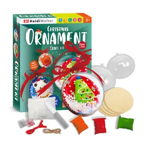 Novelty STEM Magic Surprise Inflatable Christmas Ornament Craft Kit Toys EVA model for Kids