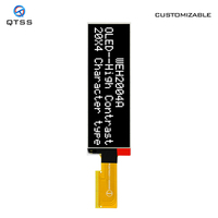 Module d'affichage PMOLED monochrome vertical miniature de 2,89 pouces, 20*4 SSD1311, écran OLED parallèle SPI I2C, WEO002004C