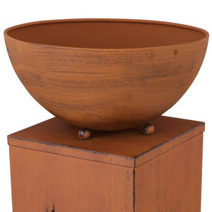 Iluminación de Jardín para Patio, Lámpara de Poste LED de Acero Corten, Iluminación Moderna para Caminos Exteriores - Product Image 4