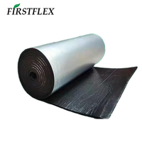 FIRSTFLEX Isolation en caoutchouc nitrile imperméable et ignifuge avec feuille d'aluminium pour les projets de construction