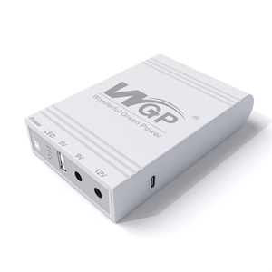 Mini banco de energía de respaldo de batería UPS <span class=keywords><strong>tipo</strong></span> <span class=keywords><strong>C</strong></span> de 25W, portátil, 5V, CC, 5V, 9V, 12V, fuente de alimentación USB para enrutador, módem, <span class=keywords><strong>c</strong></span>ámara de seguridad - Product Image 1
