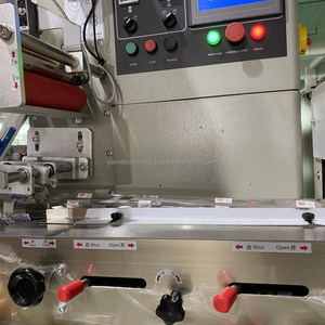 Máquina de paquete de flujo para galletas pequeñas, máquina de paquete de flujo, máquina de embalaje de almohada de alimentos, fabricación de bolsas - Product Image 5