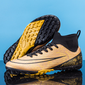 Chaussures de football de qualité supérieure, nouveau style, pour hommes, crampons longs en caoutchouc antidérapants, chaussures de compétition, chaussures de football pour <span class=keywords><strong>futsal</strong></span> - Product Image 3