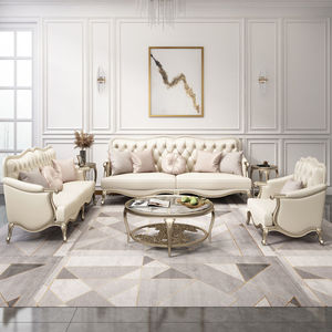 Juego de Sofás Americanos de Lujo Ligero, <span class=keywords><strong>Muebles</strong></span> Modernos, Juego de Sofás de Lujo 123 Combinado con Diseño Europeo para Sala de Estar - Product Image 2