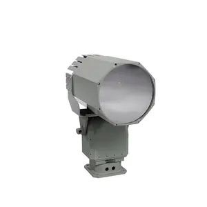 Led narrow beam 360 degree rotating hid security search light