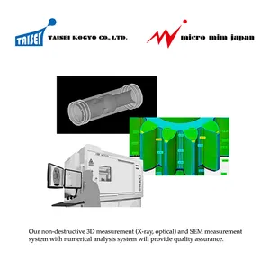 Free Design Custom Machining Service Titanium Metal Parts Mim Manufacturing OEM parts In Japan