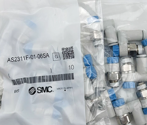 ของแท้ SMC AS1301F-M5-01A-X12 ระบบควบคุมความเร็วส่วนประกอบนิวเมติกแบบกดล็อคอเนกประสงค์ - Product Image 1