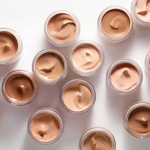 Private Label Cruelty-free Waterproof Matte Cream Foundation Base Makeup For Dark Skin Dewy Concealer Foundation Cream