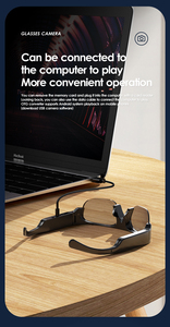 Gafas Inteligentes XV-16 con Cámara Manos Libres, Bluetooth, para Tomar Videos y Fotos - Product Image 6