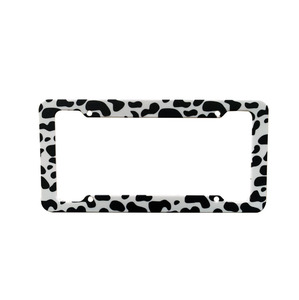 Support de <span class=keywords><strong>plaque</strong></span> d'<span class=keywords><strong>immatriculation</strong></span> universel en ABS avec design personnalisé en relief 3D, prix d'usine en gros pour l'Australie et les États-Unis - Product Image 6