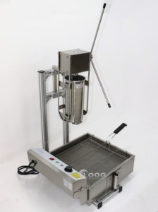 Máquina Profesional <span class=keywords><strong>Manual</strong></span> para Hacer Churros, Equipo de Comida Rápida, Acero Inoxidable, 5L, Máquina Comercial para Hacer Churros para Restaurante - Product Image 2
