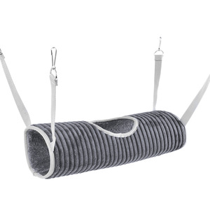 Hamster Cage <span class=keywords><strong>Hamac</strong></span> Furet Cacher Tunnel Chaud <span class=keywords><strong>Rat</strong></span> Petits Animaux Jouer Tube Balançoire Dormir Suspendu Lit Nid Hideaway Jouet - Product Image 5