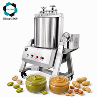 Mélangeur de chocolat en pierre de granit, broyeur de cacao, raffineur, machine à moudre le chocolat pour la fabrication artisanale de chocolat