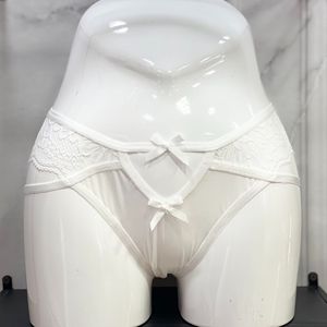 Nouvelle culotte string pour femme, broderie en dentelle, nœud ajouré, tendance et sexy, style triangle, pour un look irrésistible - Product Image 4