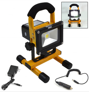 Nouveau projecteur LED rechargeable 10W, projecteur LED puissant, projecteur <span class=keywords><strong>Powerfix</strong></span>, angle étanche (IP65) - Product Image 1