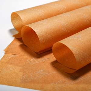 กระดาษห่ออาหารสำหรับใช้ในอุตสาหกรรม เช่น แซนวิชไก่ เฟรนช์ฟรายส์ เบอร์เกอร์ กระดาษกันไขมันสำหรับบรรจุภัณฑ์อาหารและขนมปัง - Product Image 5