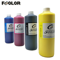 Tinta de pigmento de precio de fábrica FCOLOR para Epson C3510 C6050A C6050P C6550A C6550P C7510G, recambios de tinta de pigmento para impresora de etiquetas
