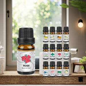 Huile Essentielle Pure en Gros pour Soins de la Peau, Nourrissante, Anti-âge, Arôme Frais, Parfum Rose, Citron, Arbre à Thé, Lavande pour Visage, Corps et <span class=keywords><strong>Spa</strong></span> - Product Image 4