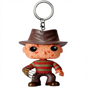 Llavero de Vinilo Ligero con Figura de Freddy Krueger de Pesadilla en Elm Street - Product Image 1