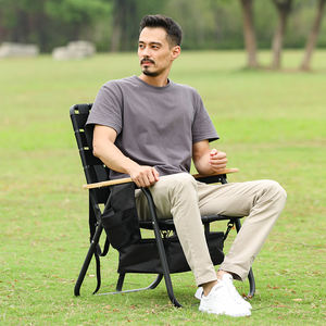 Silla de Pesca Plegable Personalizada con Logotipo y Color, Silla de Playa para Camping con Bolsa Refrigerante - Product Image 6