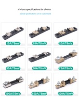 FL-2 75MV DC Ammeter Shunt Resistor Class a 200A 150A Chassis Mount Resistors Fixed Value Current DC Shunts FL-2 5A-5000A