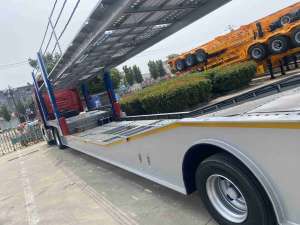 Remolque de Transporte de Autos de 2 Ejes y 6 Vehículos, Fabricado en China, Semirremolque Portacoches de Alta Calidad - Product Image 2