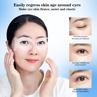Patchs Hydrogel Personnalisés au Collagène et aux Peptides pour les Yeux – Anti-rides, Raffermissants, Cernes et Poches – Thé Vert, Coton, Végan – Vente en Gros