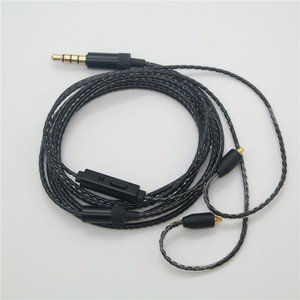 Shure Headphone <b>Cable</b> 3.5mm Plug With <b>Mic</b> For SE315 SE425 SE535 SE846 UE900 Audiophile Use - Product Image 1