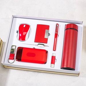 Cadeaux d'entreprise personnalisés de haute qualité IStapromo avec carnet, stylo, souris sans fil, tasse isotherme et batterie externe - Product Image 3