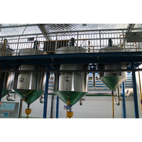 Continue Ruwe Palmolie Raffinage Apparatuur Cpo Naar Rbd Productielijn Met Filtratie