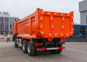HOWO 371 6x4 <span class=keywords><strong>E2</strong></span> tipper Dump Truck đỏ sử dụng giá rẻ chất lượng cao để bán trong UAE - Product Image 2