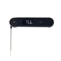 Thermomètre à viande à lecture instantanée, sonde pliable, rétroéclairé, aimant intégré, fonction HOLD, pour cuisine, camping en extérieur, barbecue nocturne
