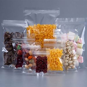 Sac en plastique transparent avec fermeture à glissière personnalisé avec logo, 12x19cm, pack promotionnel - Product Image 3